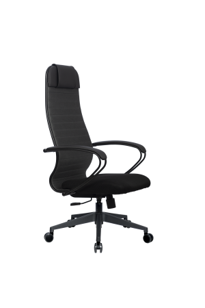 Кресло для руководителя Метта МЕТТА-21(MPRU)/подл.130/осн.002 (Темно-серый)