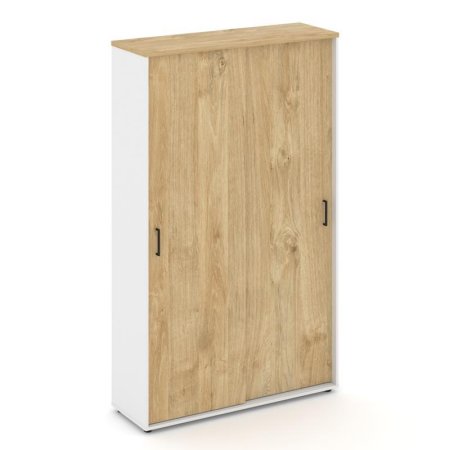 Шкаф-купе для одежды SN.SHK.E-003 (1200х400х1982) (Белый/Тиквуд Светлый)