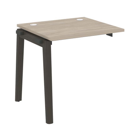 Наборный элемент рабочей станции на деревянных опорах Onix Wood OW.1.NRS-0.7 780x720x750 (Дуб Аттик/Дуб Темный)