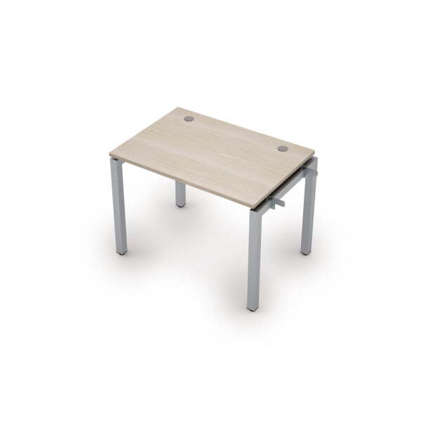 6МБН.5177  Линейная бенч-система, начальный модуль (1000x700x750) (Шамони светлый/Алюминий матовый)