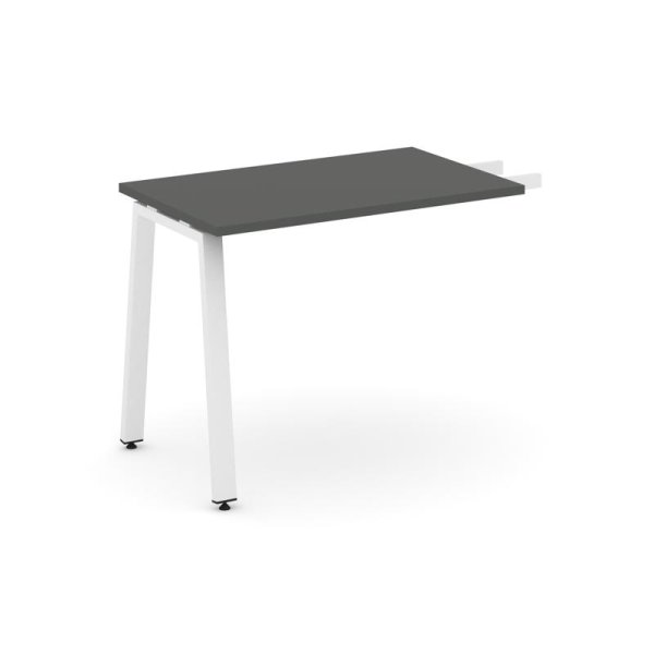 Брифинг-приставка SN-6A.BR-001 (580х600х750) (Антрацит/Металл Белый)