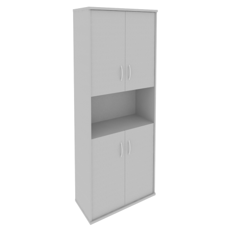 Шкаф Riva А.СТ-1.5 770x365x1980 (Серый)