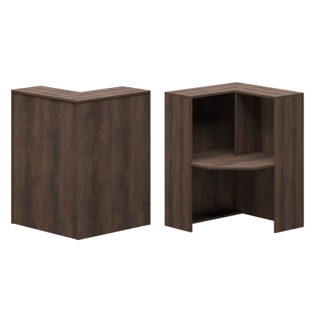 Стойка угловая правая Ресепшн А-556 900x900x1220 (Лагос)