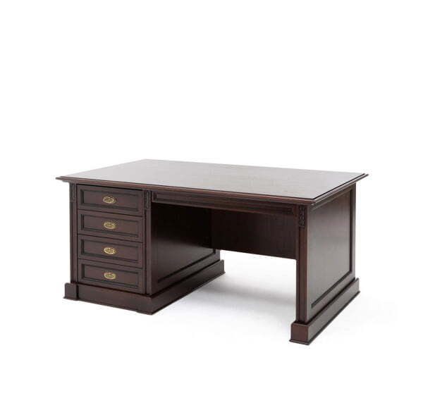 Стол для руководителя L156 106 101 WAL1560х950х770 (Орех Танганьика)