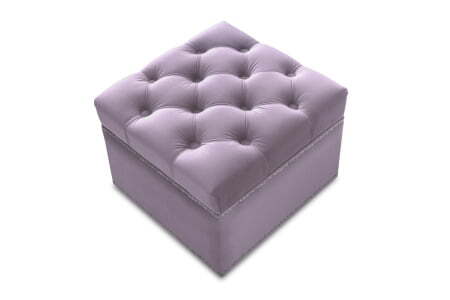 Пуф Marcele 400 (420x420x450) Пудровый (Пудровый)