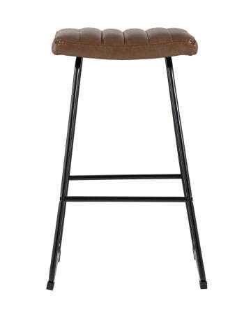 Стул барный Ковбой экокожа коричневый (Стул барный Ковбой коричневый)