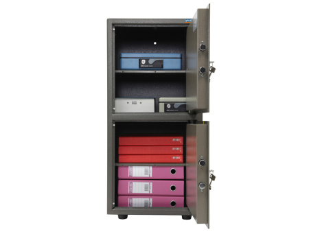 Офисный сейф VALBERG ASM 90/2 (Коричневый)