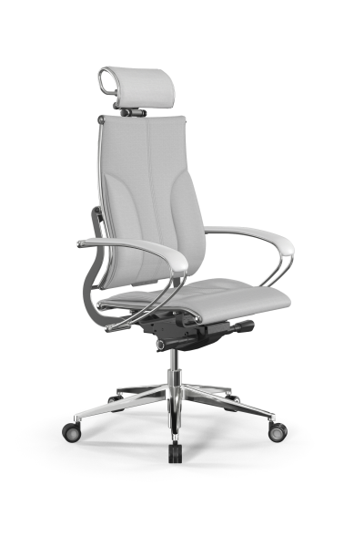 Кресло для руководителя Метта Y 2DM B2-10K - Infinity /Kc06/Nc06/K2cL/H2cL-3D(M26.B35.G25.W04) (Белый)