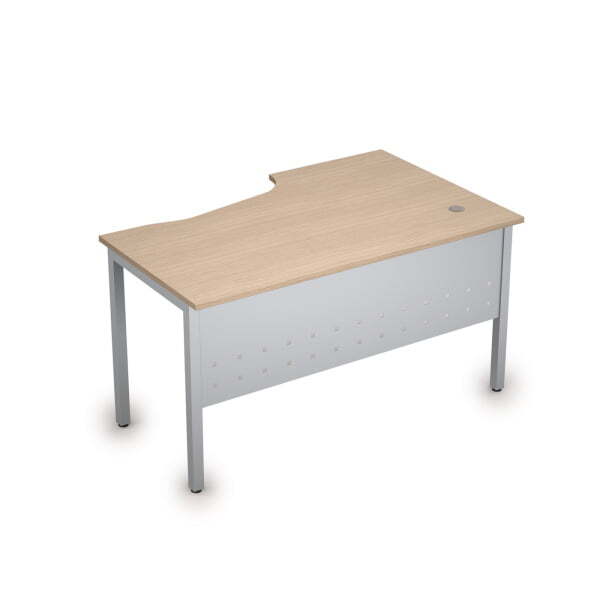 Стол письменный на металлокаркасе лев Стиль 2МК.122 1400x900x750 (ДубСерый)