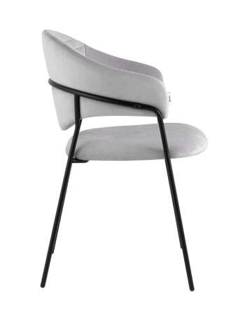 Стул Алексис велюр серый (Стул Алексис серый)