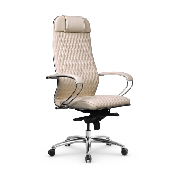 Кресло для руководителя Метта Samurai KL-1.04 MPES (Светло-бежевый)
