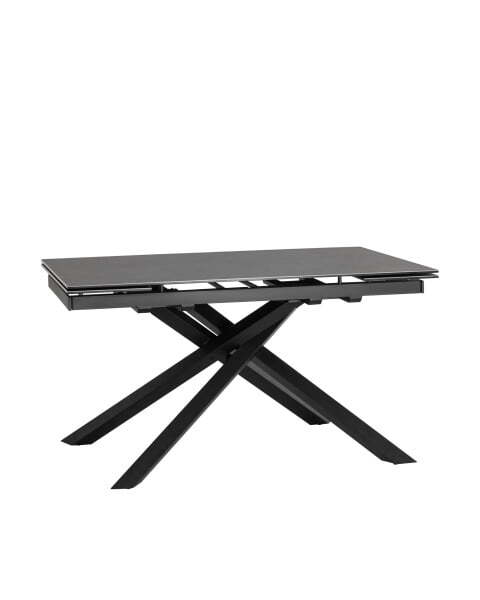 Стол обеденный Альянс раскладной 140-200*90 керамика (Стол обеденный Альянс черный)