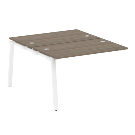 Проходной наборный элемент рабочей станции Metal System Style БА.ПРС-СП-2.2 1200x1475x750 (Вяз/Белый металл)