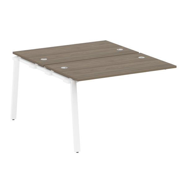 Проходной наборный элемент рабочей станции Metal System Style БА.ПРС-СП-2.2 1200x1475x750 (Вяз/Белый металл)