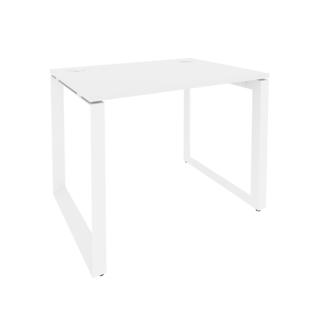 Стол рабочий на О-образном м/к Onix O.MO-SP-1.7 980x720x750 (Белый Бриллиант/Белый Металл)