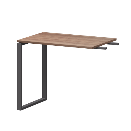 Бриф-приствка на металлокаркасе Арго-М АМ.О-090.60 900x600x760 (Темный шимо/Антрацит)