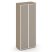 Шкаф высокий широкий ES.ST-1.10R I (800х420х1977) (Латте/Лакобель umbra)