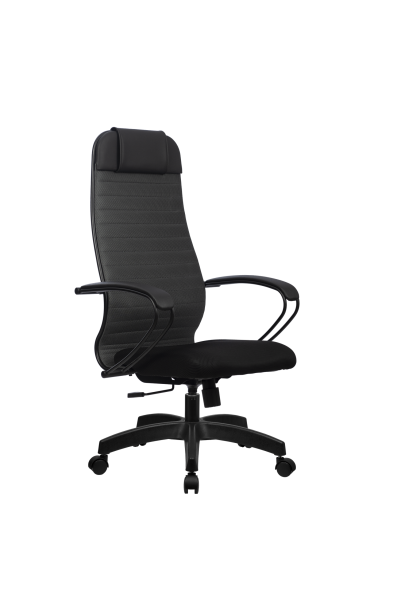 Кресло для руководителя Метта МЕТТА-21(MPRU)/подл.130/осн.001 (Темно-серый)