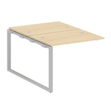 Проходной наборный элемент рабочей станции Metal System Style БО.ПРС-СП-2.1 1000x1475x750 (Акация/Серый металл)