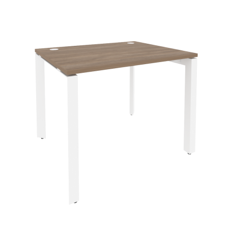 Стол рабочий на П-образном м/к Onix O.MP-SP-1.8 980x800x750 (Дуб Аризона/Белый Металл)