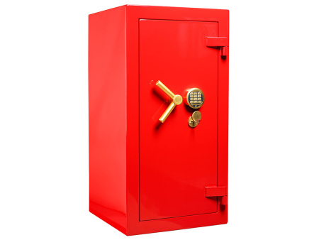 Взломостойкий сейф VALBERG РУБЕЖ 99 EL GOLD (Красный)