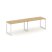 Рабочая станция 1 сторонняя SN-5O.ORS-012 (2360х700х750) (Тиквуд Светлый/Металл Антрацит)