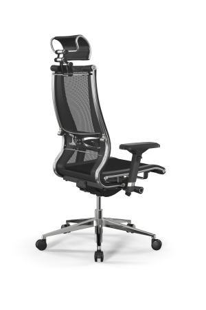 Кресло для руководителя Метта Samurai L2-14D - TS+Infinity /Kc09/Nc09/D04P/H2cL-3D(M26.B32.G25.W03) (Черный)