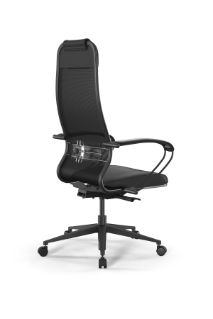 Кресло для руководителя Метта SynchroSit 10 B1-115K - X2+Extra /Um00/Wm12/K1bL(M23.B11.G19.W02) (Черный)