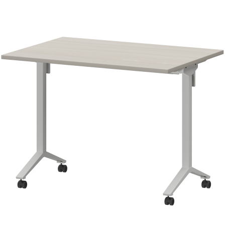 Стол мобильный складной Моби МБ22-100.70 1000x700x750 (Ясень шимо/Белый)