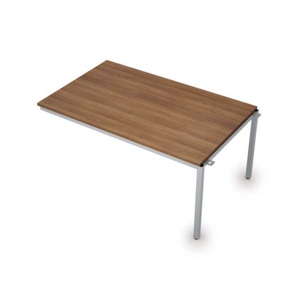 6МПС.004 Бенч-системы для переговорных столов, средний модуль (1600x1000x750) (Шамони темный/Алюминий матовый)