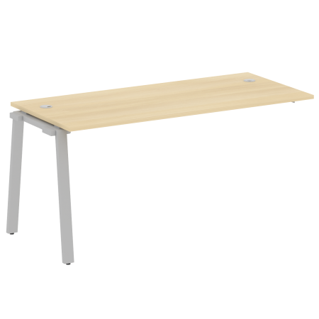 Проходной наборный элемент рабочей станции Metal System Style БА.ПРС-СП-1.4 1600x720x750 (Акация/Серый металл)