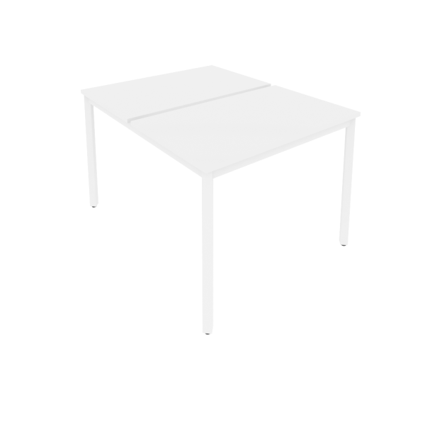 Рабочая станция на металлокаркасе Slim С.СП-3.2 980x1235x750 (Белый/Белый металл)