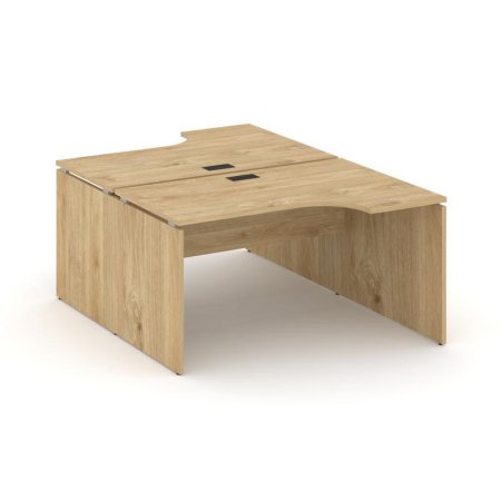 Рабочая станция эргономичная SN-D.DRPA-012 (1580х1432/1992х750) (Тиквуд Светлый)