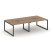 Рабочая станция 2-х сторонняя SN-5O.DRS-031 (1960х1232х750) (Тиквуд Светлый/Металл Антрацит)