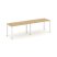 Рабочая станция 1 сторонняя SN-6P.ORS-003 (2760х600х750) (Тиквуд Светлый/Металл Антрацит)