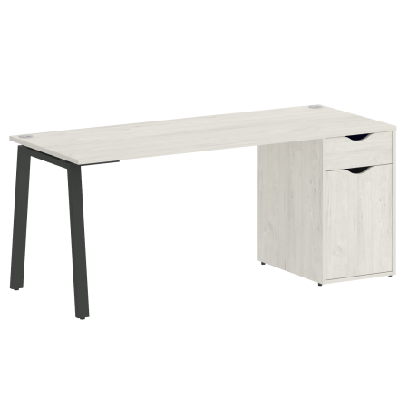 Стол письменный VR.SP-3-178.1.A 1780x720x750 (Дуб Наварра/Антрацит Металл)