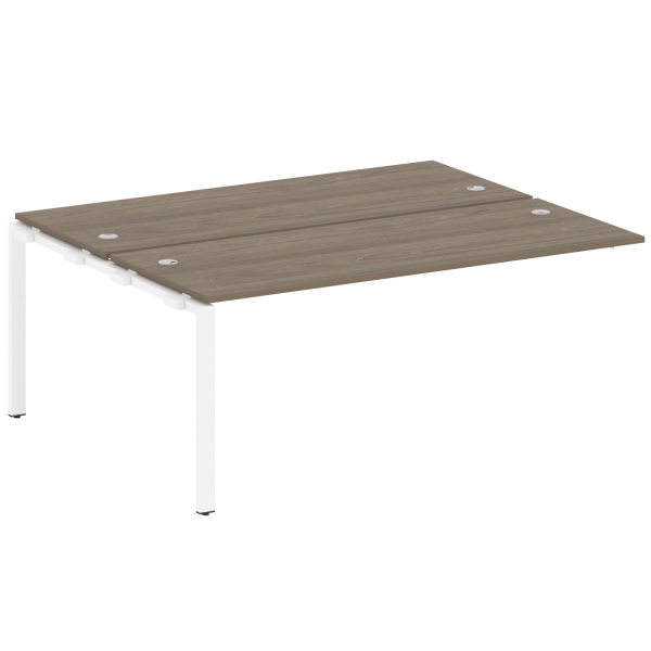 Проходной наборный элемент рабочей станции Metal System Style БП.ПРС-СП-2.5 1800x1475x750 (Вяз/Белый металл)