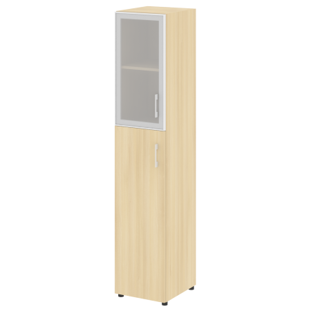 Шкаф высокий узкий нужен топ левый LT.SU 1.7R L 400x450x1990 (Акация Лорка)