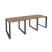 Рабочая станция на О-образном м/к Onix O.MO-RS-3.0.8 2340x800x750 (Тиквуд Темный/Белый Металл)