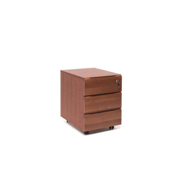 LAMARI ТУМБА ПОДКАТНАЯ (Итальянский Орех/Черный)