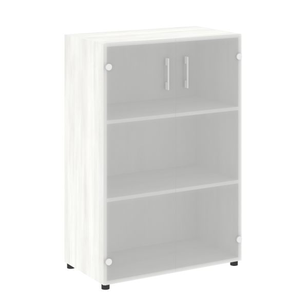 Шкаф широкий средний нужен топ LT.ST 2.4 800x450x1195 (Снежная Патина)