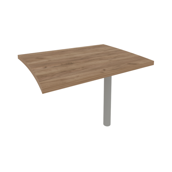 Брифинг-приставка опора в комплекте First KB-3 804x1004x765 (Дуб Табак)