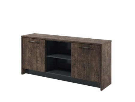 Тумба Torston T-13-04 2200x520x970 (Дуб Бунратти/Антрацит)