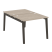Рабочая станция на деревянных опорах Onix Wood OW.D.RS-2.1.8 980x1635x750 (Тиквуд Светлый/Дуб Темный)