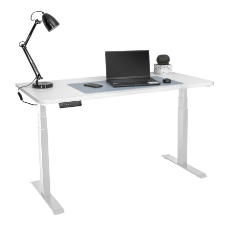 Стол c электроприводом LA-T33-2A3 (1800x800x600-1250) (Белый | Белый)