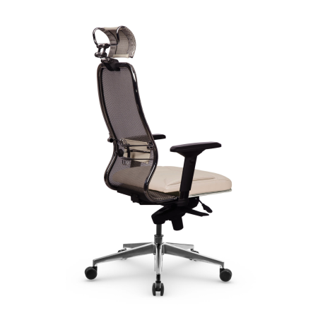 Кресло для руководителя Метта Samurai SL-3.041 MPES (Молочный)