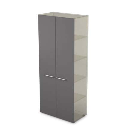 10ФК.001 Комплект фасадов ЛДСП (396x16x1916)x2 (Graphit matt)