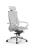Кресло для руководителя Метта Samurai L2-10K - Infinity /Kc06/Nc06/K2cL/H2cL-3D(M06.B32.G11.W03) (Белый)