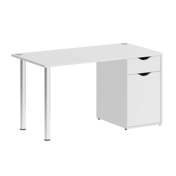 Стол письменный VR.SP-3-138.1 1380x720x750 (Белый Бриллиант)