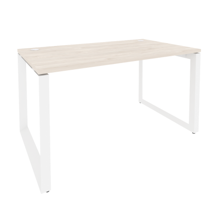 Стол рабочий на О-образном м/к Onix O.MO-SP-3.8 1380x800x750 (Денвер Светлый/Белый Металл)